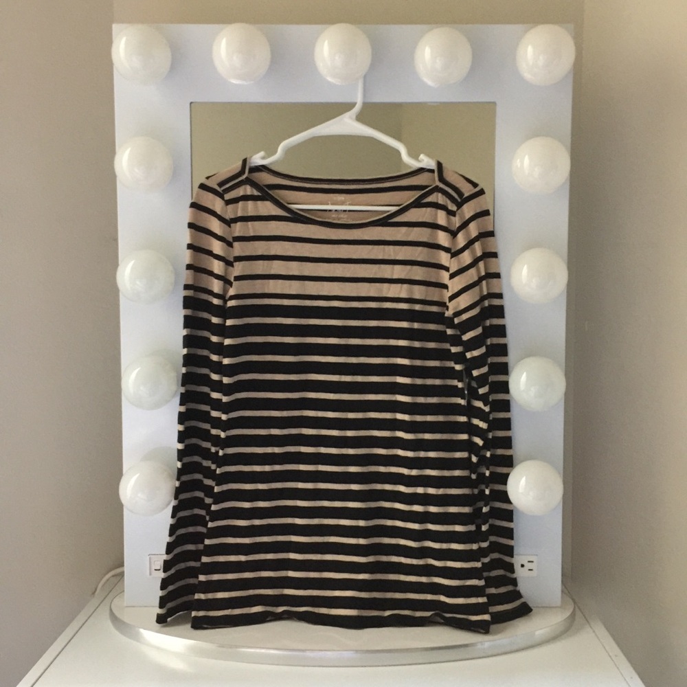 J Crew Artist T Striped Top
